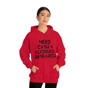 Need cash 4 alcohol research unisex Heavy Blend™ Hooded Sweatshirt