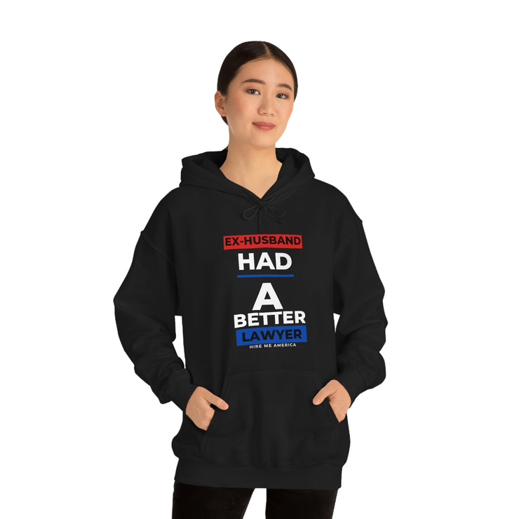 Ex-husband had a better lawyer unisex Heavy Blend™ Hooded Sweatshirt