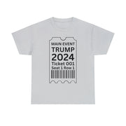 Main Event Trump 2024 unisex Heavy Cotton Tee