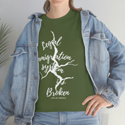 Legal immigration system is broken unisex Heavy Cotton Tee