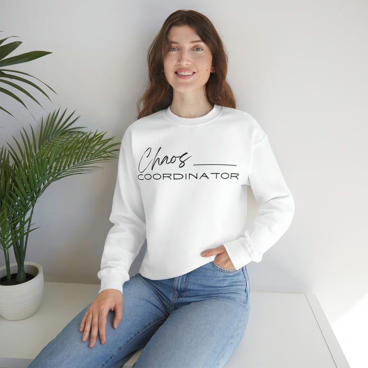 Chaos coordinator unisex Heavy Blend™ Crewneck Sweatshirt