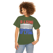 University of Lying Unisex Heavy Cotton Tee