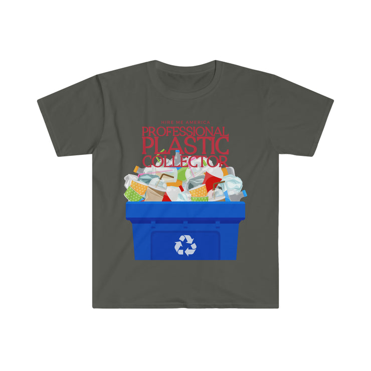 Professional Plastic Collector unisex Softstyle T-Shirt