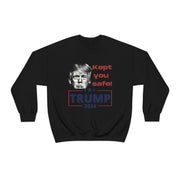 Kept you safe Trump 2024 unisex Heavy Blend™ Crewneck Sweatshirt