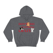 Don't do anything crazy cats Unisex Heavy Blend™ Hooded Sweatshirt
