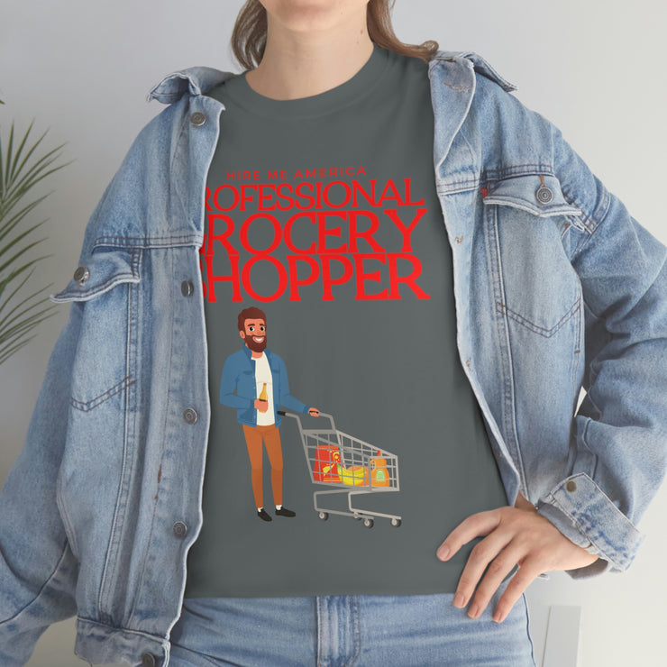 Professional Grocery Shopper unisex Heavy Cotton Tee