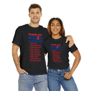 Thank you Biden Harris unisex Heavy Cotton Tee