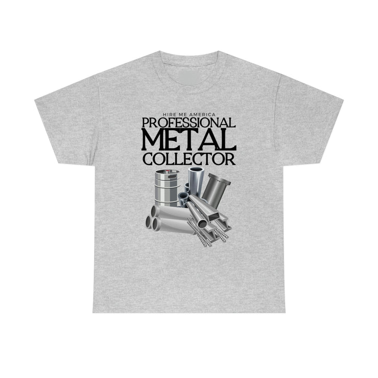 Professional Metal Collector unisex Heavy Cotton Tee