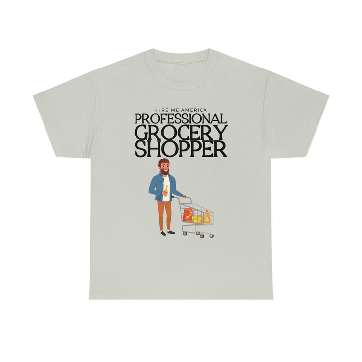 Professional Grocery Shopper unisex Heavy Cotton Tee