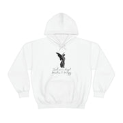 Send me an angel homeless and hungry Unisex Heavy Blend™ Hooded Sweatshirt