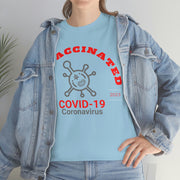 Unvaccinated Covid-19 2020-2023 unisex Heavy Cotton Tee