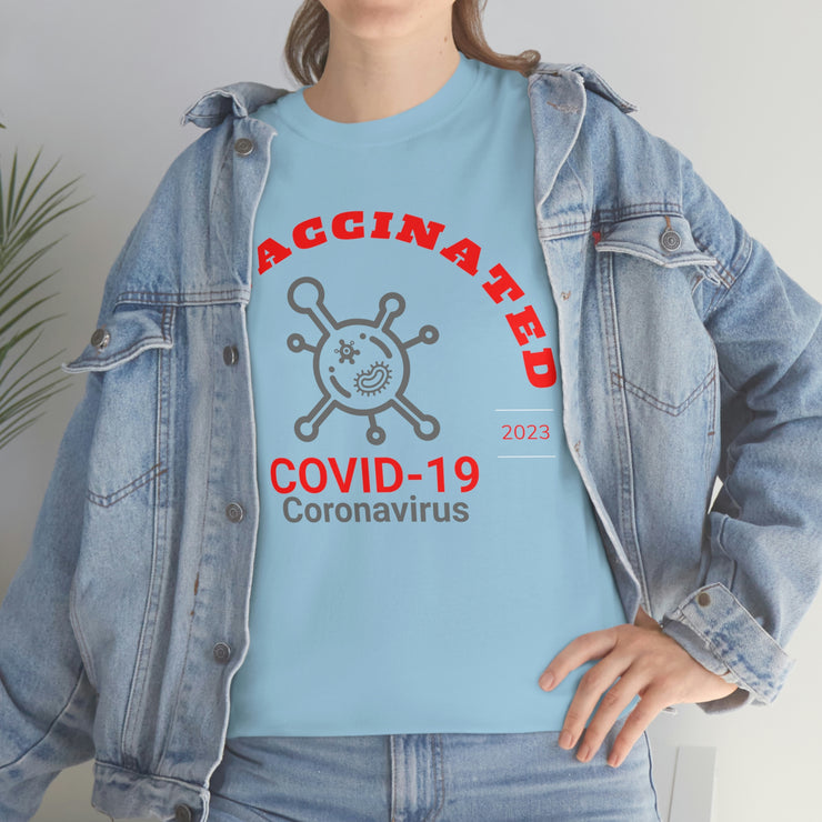 Unvaccinated Covid-19 2020-2023 unisex Heavy Cotton Tee