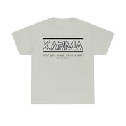 Karma What goes around comes around unisex Heavy Cotton Tee