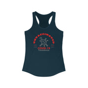 Unvaccinated Covid-19 women's Ideal Racerback Tank