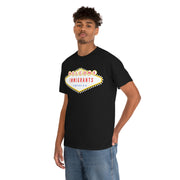 Welcome immigrants America Unisex Heavy Cotton Tee