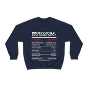 Professional Food Delivery Service Sweatshirt