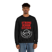 Strong Senior Citizen seeking work Unisex Heavy Blend™ Crewneck Sweatshirt