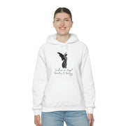 Send me an angel homeless and hungry Unisex Heavy Blend™ Hooded Sweatshirt