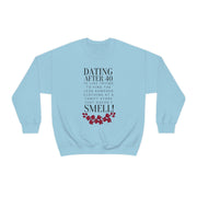 Dating after 40 Unisex Heavy Blend™ Crewneck Sweatshirt