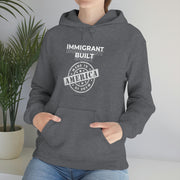 Immigrant Built Made in America unisex Heavy Blend™ Hooded Sweatshirt