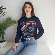 You can't spell United States without "US" unisex Heavy Blend™ Crewneck Sweatshirt