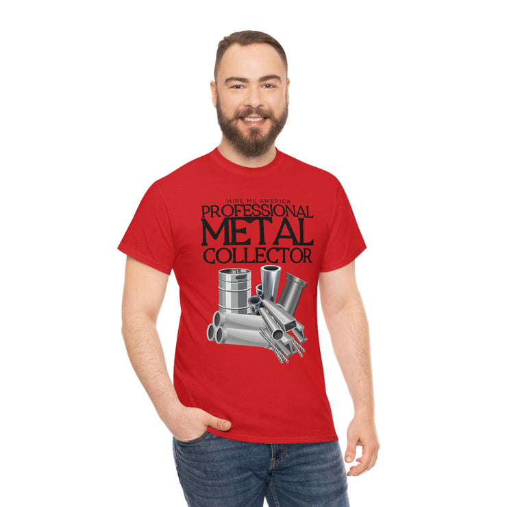 Professional Metal Collector unisex Heavy Cotton Tee