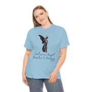 Send me an angel homeless and hungry Unisex Heavy Cotton Tee