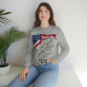 You can't spell United States without "US" unisex Heavy Blend™ Crewneck Sweatshirt