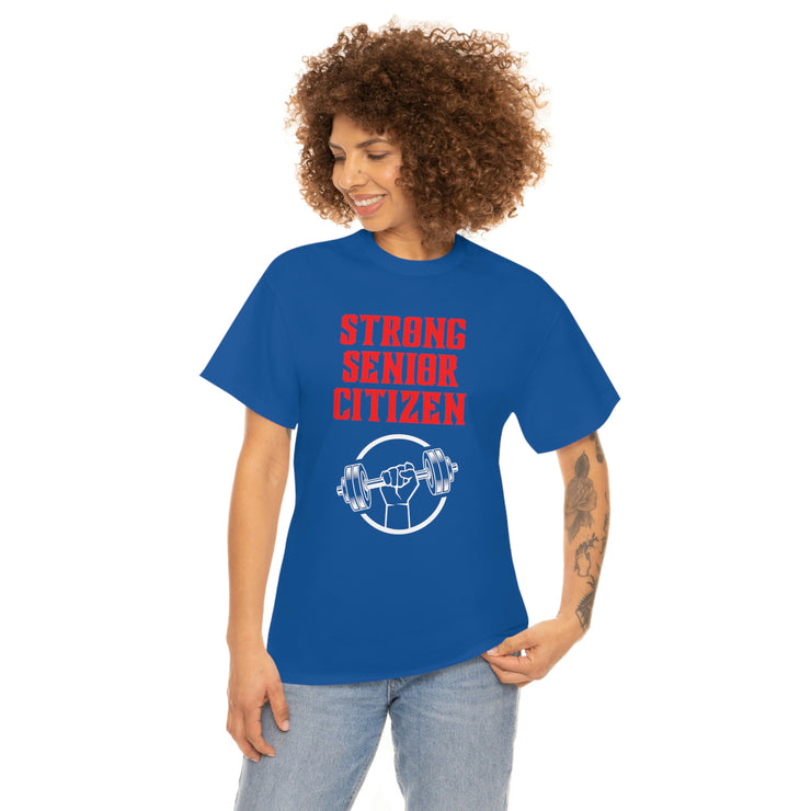 Strong Senior Citizen Unisex Heavy Cotton Tee