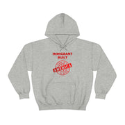 Immigrant Built Made in America unisex Heavy Blend™ Hooded Sweatshirt