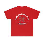 Unvaccinated Covid-19 2020-2023 unisex Heavy Cotton Tee