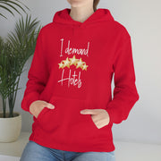 I demand 5-star hotels unisex Heavy Blend™ Hooded Sweatshirt