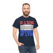 University of Lying Unisex Heavy Cotton Tee