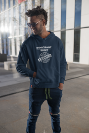 Immigrant Built Made in America unisex Heavy Blend™ Hooded Sweatshirt