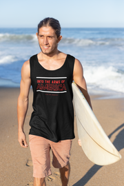 Into the arms of America unisex Jersey Tank