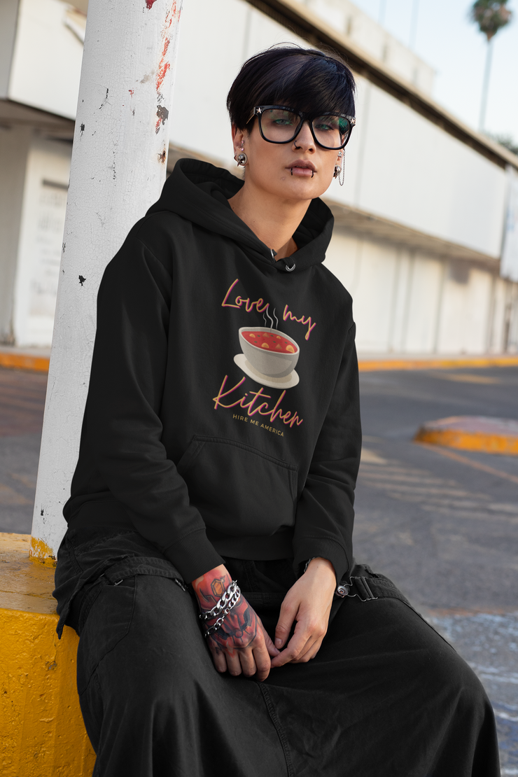 Love me soup kitchen unisex Heavy Blend™ Hooded Sweatshirt