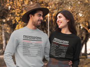 Professional Food Delivery Service Sweatshirt