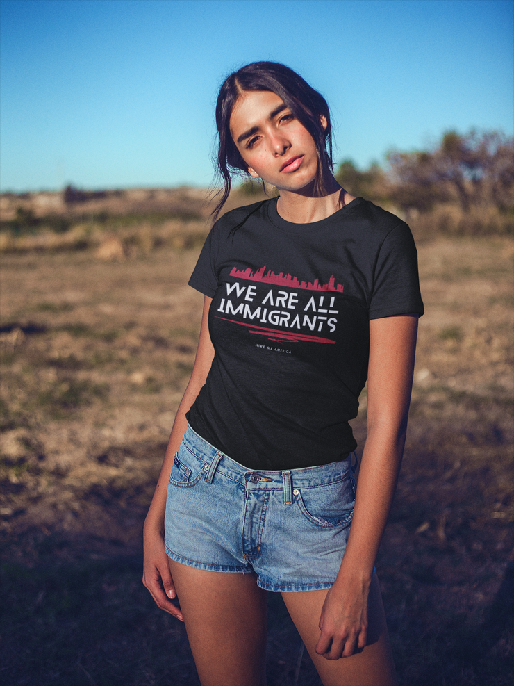 We are all immigrants unisex Heavy Cotton Tee