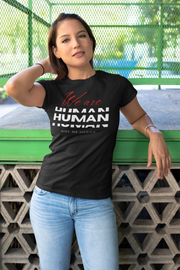 We are human women's Softstyle Tee