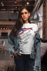 You can't spell United States without "US" unisex Heavy Cotton Tee