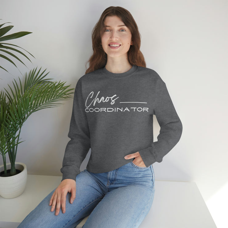 Chaos coordinator unisex Heavy Blend™ Crewneck Sweatshirt