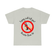 Vaping will kill you! Breathe Clean Air unisex Heavy Cotton Tee