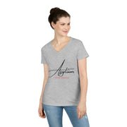 Asylum seekers ladies' V-Neck T-Shirt