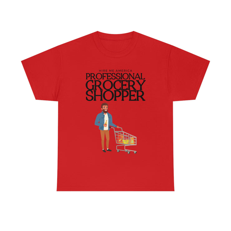 Professional Grocery Shopper unisex Heavy Cotton Tee