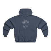 We are hiring if you're willing and able to work men's NUBLEND® Hooded Sweatshirt