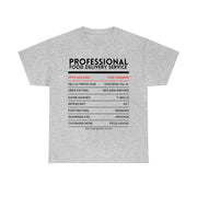 Professional Food Delivery Service Unisex Heavy Cotton T-shirt