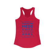 Clean the mess Vote DeSantis 2024 Women's Ideal Racerback Tank