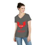 Revamp Immigration ladies' V-Neck T-Shirt