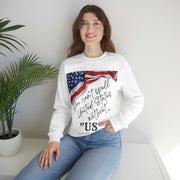 You can't spell United States without "US" unisex Heavy Blend™ Crewneck Sweatshirt