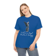 Send me an angel homeless and hungry Unisex Heavy Cotton Tee